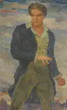 Hans Unger, Tino Pattiera als Cavaradossi, 1922, Oil on canvas