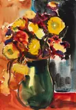 Karl Schmidt-Rottluff, Blumenstilleben