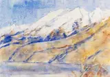 Ghiridone im Winter by Christian Rohlfs, 1936, Tempera, sold Dec 2023