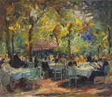 Otto Eduard Pippel, Kaffeegarten in München