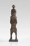 Franz von Stuck, Faun und Nixe, Um 1918, Bronze with brownish patina