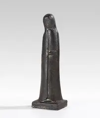 Emy Roeder, Einsame, 1946, Bronze with dark brown patina