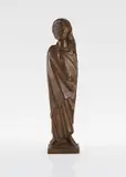 Ernst Barlach, Frau im Wind, 1931 (Entwurf), Bronze, hellbraun patiniert