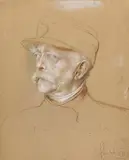 Franz von Lenbach, Otto von Bismarck, 1890, Pastel