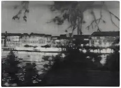 Gerhard Richter, Alster (Hamburg), 1963, Oil on canvas