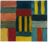 Sean Scully, Cut Ground Blue Grey, 2011, Oil on canvas