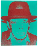 Andy Warhol, Joseph Beuys, 1982, Acrylic with silkscreen and diamond dust on canvas