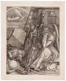 Albrecht Durer, Melencolia I (Die Melancholie), 1514, Engraving