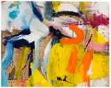 Willem de Kooning, Garden Landscape, 1977, Oil on a double page of newsprint from January ...