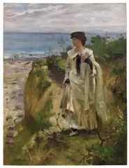 Lovis Corinth, Am Ostseestrand, 1903, Oil on canvas