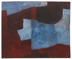 Serge Poliakoff, Composition abstraite, 1965, Oil on canvas