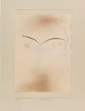 Paul Klee, Kleines Tiergespenst, 1929, Pen drawing and Watercolor, partly sprayed