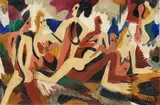 Ernst Wilhelm Nay, Menschenschicksale II, 1939, Oil on canvas