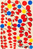 Alexander Calder, Sweet peas, 1975, Gouache and India ink