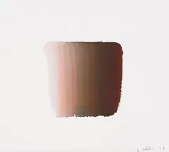 Lee Ufan, Untitled, 2016, Gouache