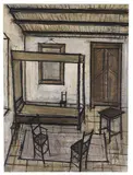 Bernard Buffet, Interieur, 1956, Oil on canvas
