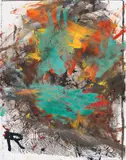 Arnulf Rainer, Ohne Titel (Rembrandt)