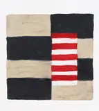 Sean Scully, 06.16.96, 1996, Watercolor over pencil