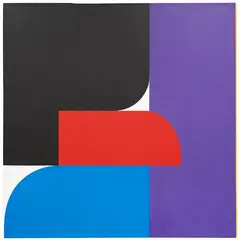 Kleiner Fra VI by Georg Karl Pfahler, 1987, Acrylic on canvas, sold Dec 2023