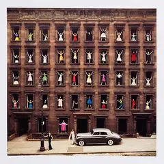 Ormond Gigli, Girls in the Windows, 1960, Chromogenic print