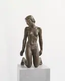 Georg Kolbe, Die Kniende, 1926, Bronze mit red-brown patina