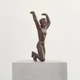 Georg Kolbe, Nereide/ Kniende I, 1922, Bronze with red-brown patina