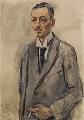 Max Slevogt, Bildnis Theodor Stoperan, 1923, Oil on canvas