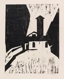 Karl Schmidt-Rottluff, Villa mit Turm