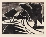 Karl Schmidt-Rottluff, Weg mit Bäumen