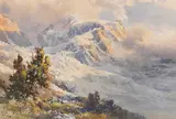 Edward Theodore Compton, Piz Roseg - Tschiervagletscher