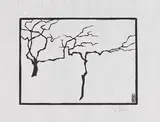 Karl Schmidt-Rottluff, Bäume im Winter