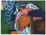 Max Pechstein, Die Ruhende, 1911, Oil on canvas