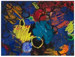 Ernst Wilhelm Nay, Motion, 1962, Oil on canvas
