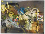Karin Kneffel, Ohne Titel, 2008, Oil on canvas