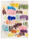 Günther Förg, Aller Retour, 2008, Color Pastel on paper