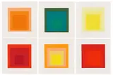 Josef Albers, 6 Bll.: Homage to the Square