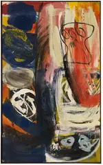 Walter Stöhrer, Milchmann, 1964, Oil on canvas