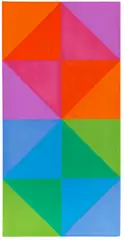 Transcoloration by Max Bill, 1965, Oil on canvas, sold Jun 2023