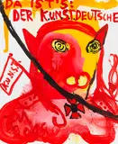 Jonathan Meese, DAS MEISTERWERK DES HYPNOTISCHEN: DAS GEILMAUL VON MOOSHAM DERER VON HUNTINGTON!