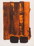 Pierre Soulages, Lithographie n° 34, 1974, Lithograph in colors