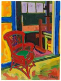 Karl Schmidt-Rottluff, Der rote Stuhl