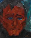 Emil Nolde, Peter P, 1918, Oil on canvas