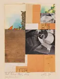Kurt Schwitters, Mz. 59. Continental, 1926, Collage with paper on cardboard