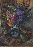 Emil Maetzel, Blumenstillleben