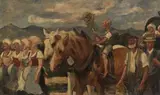 Otto Dill, Erntezug