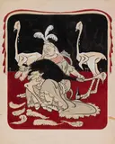 Thomas Theodor Heine, Englands Traum in Südafrika, 1899, Gouache, India ink and opaque white over pencil