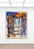 Georg Baselitz, Hofteich, 1975, Oil on canvas