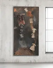 Die Ordnung der Engel by Anselm Kiefer, 2007, Oil, emulsion, acrylic, shellac, ashes, chalk, ..., sold Dec 2022
