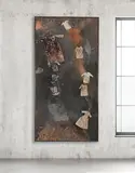 Anselm Kiefer, Die Ordnung der Engel, 2007, Oil, emulsion, acrylic, shellac, ashes, chalk, ...