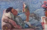 Lovis Corinth, Die Lesende